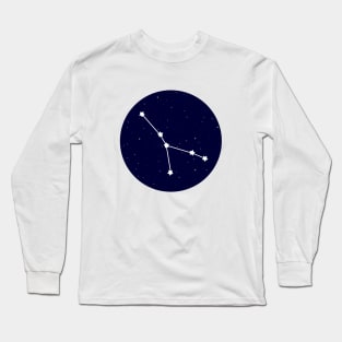 Cancer Zodiac Constellation Long Sleeve T-Shirt